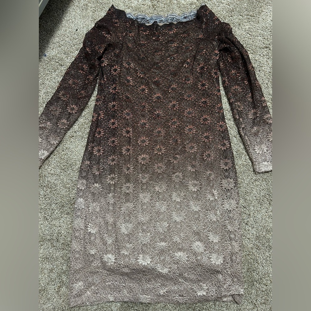 ONYX Sparkly Ombré Dress Women’s Size 10P